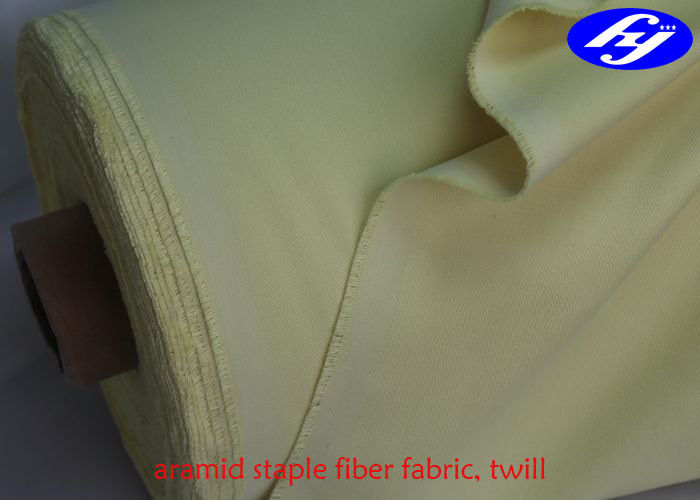 Lightweight Aramid Fiber Fabric 250gsm Chemical Resistant With Good Performance